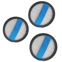 3Pieces Plastic Replacement Filter Efficient Dust Cleaning