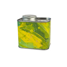 Practical Kitchen Essential Airtight Coffee Canister Tinplate-I