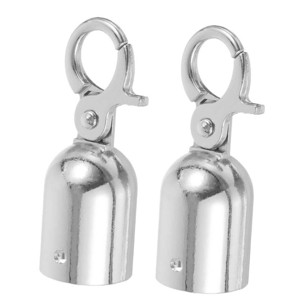 1Satz Rope End Stoppers With Line Hooks For Reliable Attachment Durable Use For Cord Pull Decorative Elements 9365049539845