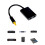 Optische splitteradapter Optische adapter 2-weg splitter-Zwart 6
