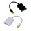 Optische splitteradapter Optische adapter 2-weg splitter-Zwart 2