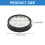 3Pieces Plastic Replacement Filter Efficient Dust Cleaning 2