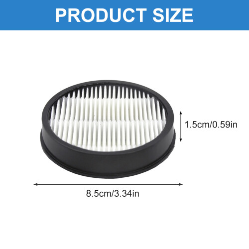3Pieces Plastic Replacement Filter Efficient Dust Cleaning 1