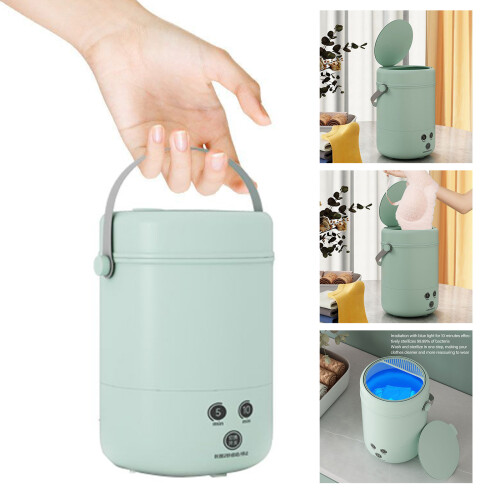 Efficient Washing Machine 3.8L Capacity Small Washer for-White 2