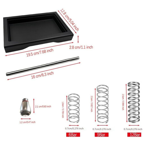 Coffee Machine Waste Drip Tray Pressure Spring Kit With 2