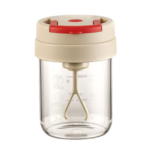 Automatic Electric Blender Cup High Speed Mixing Mug For-Red