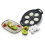 Food Grade PP Poached Eggs Maker Cooker Insert Kitchen 6