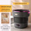 Ruimtebesparende mini-wasmachine met afneembare-Kaki VS 6