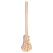 Loofah Brush for Washing Tea Cups Teapots Cups Water Cups Kitchen Tool Soft Hygienic Dishwasher Safe Tea Utensil Cleaner with Handle