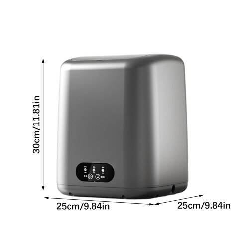 Portable Automatic Washer Cordless Washing-silver gray US 2