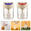 Automatic Electric Mixing Cup Battery Powered Stirring Cup-Blue 3