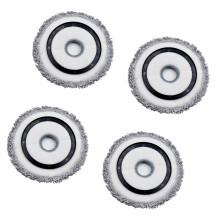 Tampons de vadrouille réutilisables pour aspirateurs Robot, 4