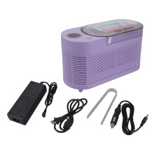 Machine à glaçons rapide pour le camping et les fêtes-Violet