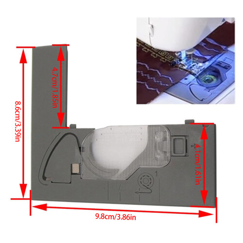 Plaque de couture en plastique, plaque de points pour modèles 2
