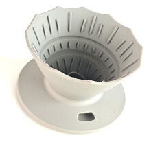Goutteur de café manuel en Silicone, machine à café goutte-Gris
