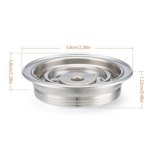 Filtre à café en acier inoxydable pour support de-150ml 2