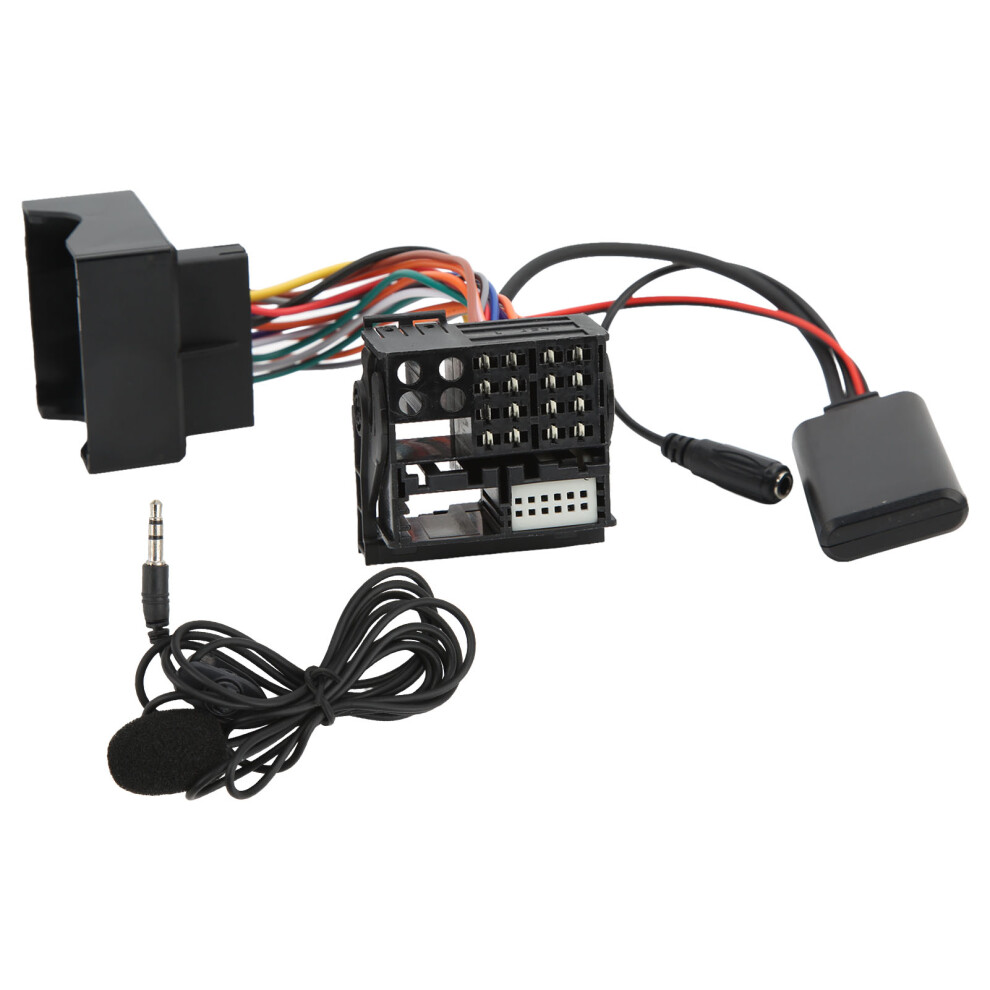 Wireless Car Bluetooth Module Receiver W/ Aux Input & Mic Support 4 Bmw E46 3 Series Coupe Sedan Convertible 2002 2006 Models Featuring High Accuracy 9139052883833