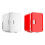 Petit réfrigérateur Portable, capacité de 6l, Texture-Rouge 4