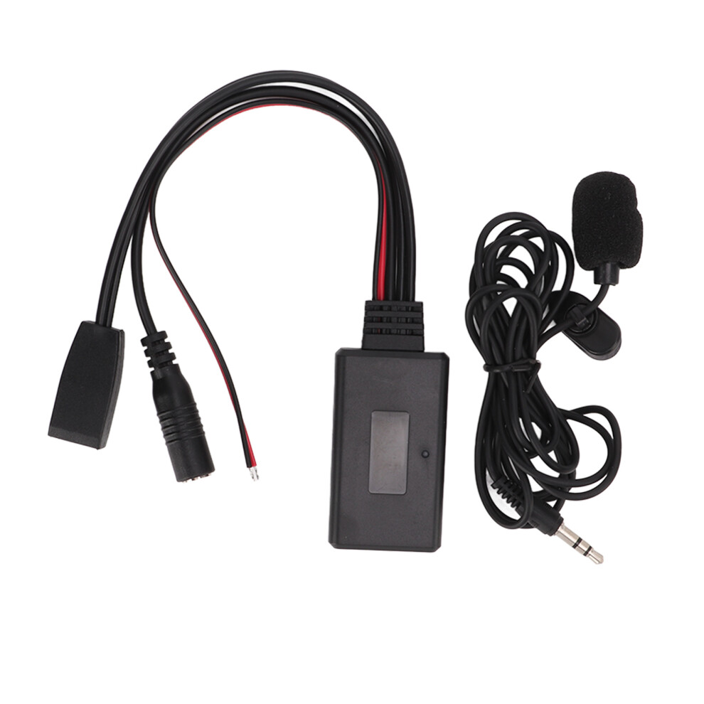 Car Stereo Streaming Adapter, Bluetooth 5.0 Protocol High Quality Audio Decoding Device With Handsfree Microphone Easy Plug Play Installation 9139052883635