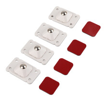 Verbeter de functionaliteit van je meubels met deze decoratieve wieltjes voor opbergoplossingen. Ze zijn zelfklevend voor snelle installatie en