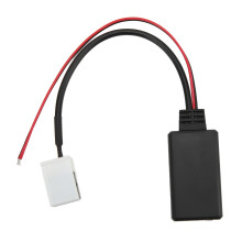 Bilstereoadapter med Bluetooth 5.0 AUX-kabel, bakåtkompatibel Bluetooth High Fidelity-ljud med icke-förstörande installation, ABS-metall