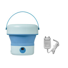 Machine à laver efficace, petite capacité de 4,8 L, pour-Bleu UE