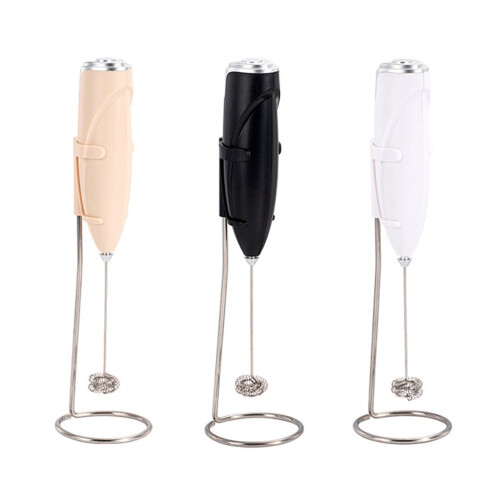 Accessoires de mélangeur de boisson tenu dans la main de-Blanc 1