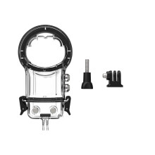 Waterproof Case for Insta360 X3 with Quick Release Mount, Clear Housing