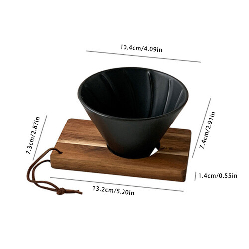 Accessoires de support de filtre de café infusé à la main 1
