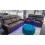 Florida 3 + 2  Brown Electric Recliner Sofa Set 4