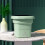 Portable Washing Machine Mini Foldable Laundry Bucket for-Blue 4