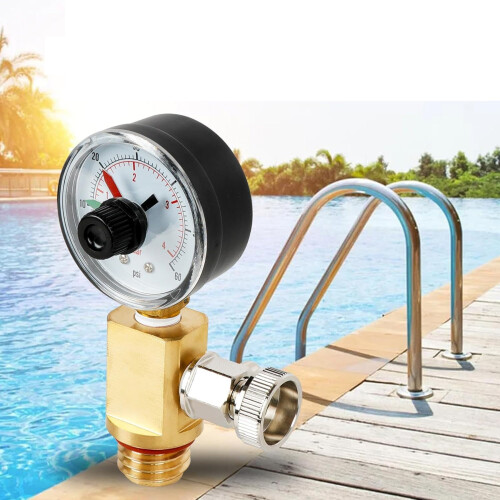 Manual Air Relief Valves Brass Replacement for Pool Filter 1