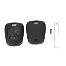 Guscio di ricambio per telecomando chiave Peugeot, materiale ABS di alta qualità, elevata robustezza, rigidità elevata, durata ottimale, senza