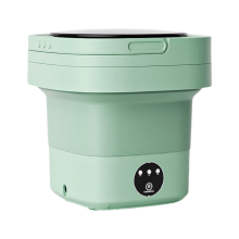 Opvouwbare reiswasmachine voor kleine ruimtes-Lichtgroen
