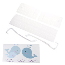16.5x52cm Adjustable Air Conditioning Windshield Baffle Air-B