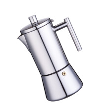 Quick Heating Stainless Steel Espresso Maker 6 Cup 300ml Home