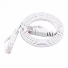 Hogesnelheidsinternet Cat6 Ethernetkabel, universele netwerkcompatibiliteit voor pc, router, smart-tv, gameconsole - puur blank koperdraad, 250