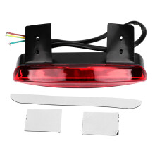 LED-remlicht voor motorfietsen, kentekenplaatverlichting en richtingaanwijzer met afgeronde spatbordrand, geschikt voor Harley Davidson Sportster