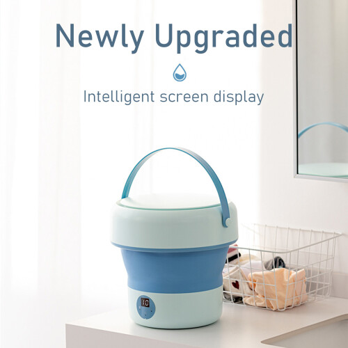 Efficient Washing Machine 4.8L Capacity Small Washer-Blue EU 2