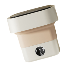 Ruimtebesparende opvouwbare wasmachine met automatische-Wit