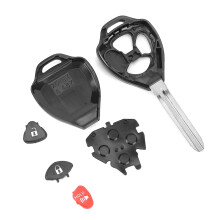 Télécommande de remplacement pour Toyota, avec démarrage à distance et puce 4D67, compatible avec 3 boutons. Boîtier adaptable, compatible avec