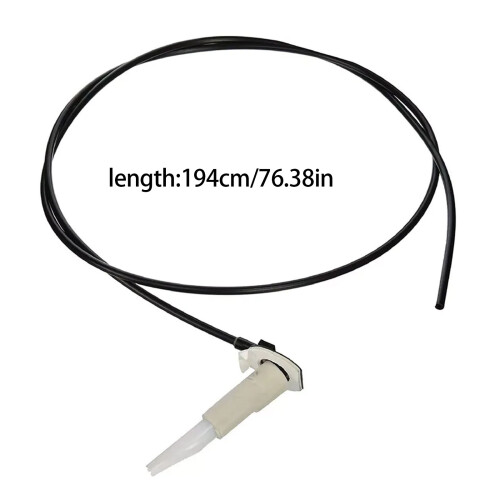 Replacement Ice Maker Fill Tube Plastic Texture for Efficient 1