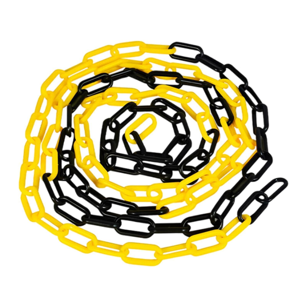 Traffic Chain Barrier Link Traffic Cone Connector Secure Link Professional Parking Barrier For Traffic Cone Yellow Black 9426802042948