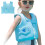 children's life jacket with adjustable straps and buoyancy support  blue 1