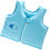 children's life jacket with adjustable straps and buoyancy support  blue 5