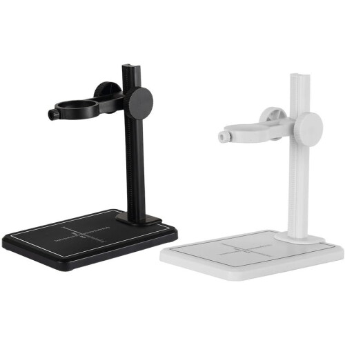 Stable microscope stand for smooth adjustments and enhanced viewing experience (black) 2