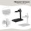 Stable microscope stand for smooth adjustments and enhanced viewing experience (black) 5