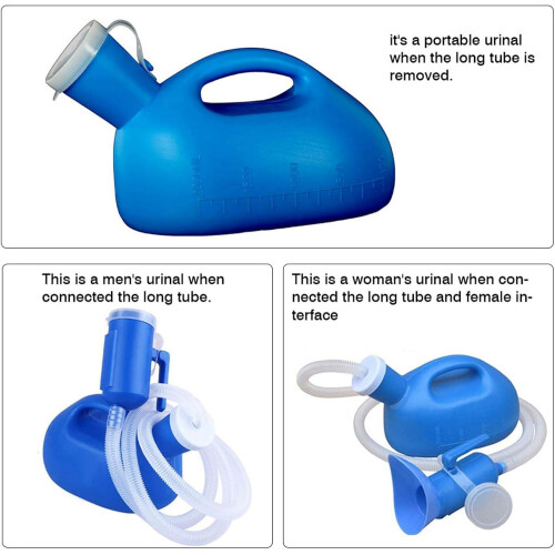 Emergency Urinal with Carry Handle 2000 ml Travel Camping 1