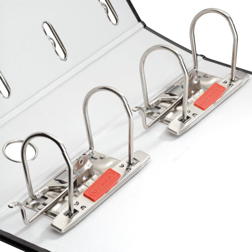max.file Protect A4 DoubleLever Arch File  Black 1