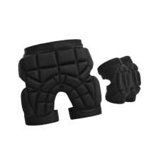 Padded shorts Hip protection pads 's hip protector for fall protection Support equipment Impact protection for skiing skating Size S